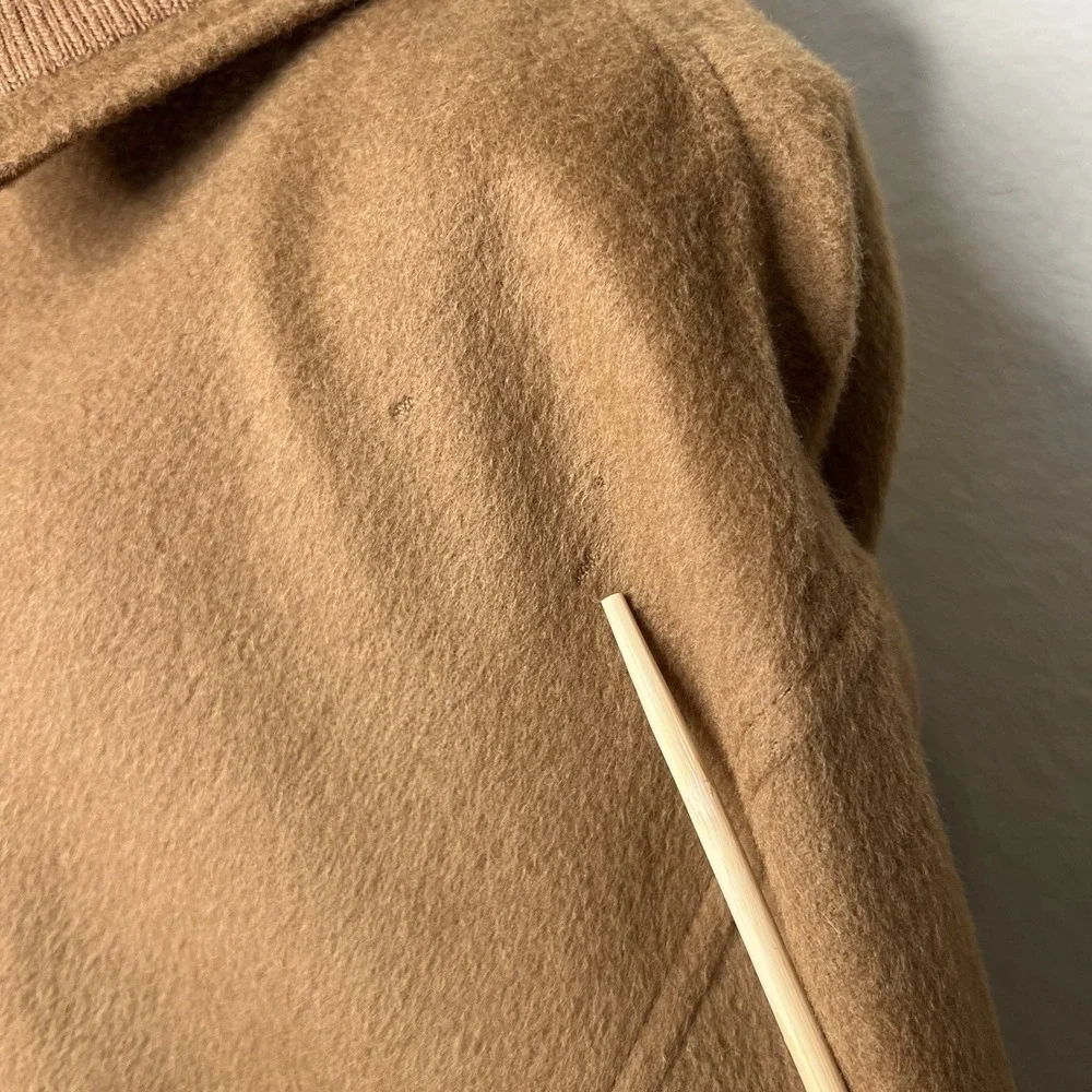 Daniel Cremieux XL Brown Alpaca Wool Jacket Coat Bomber Jacket Men's Grandpa ***